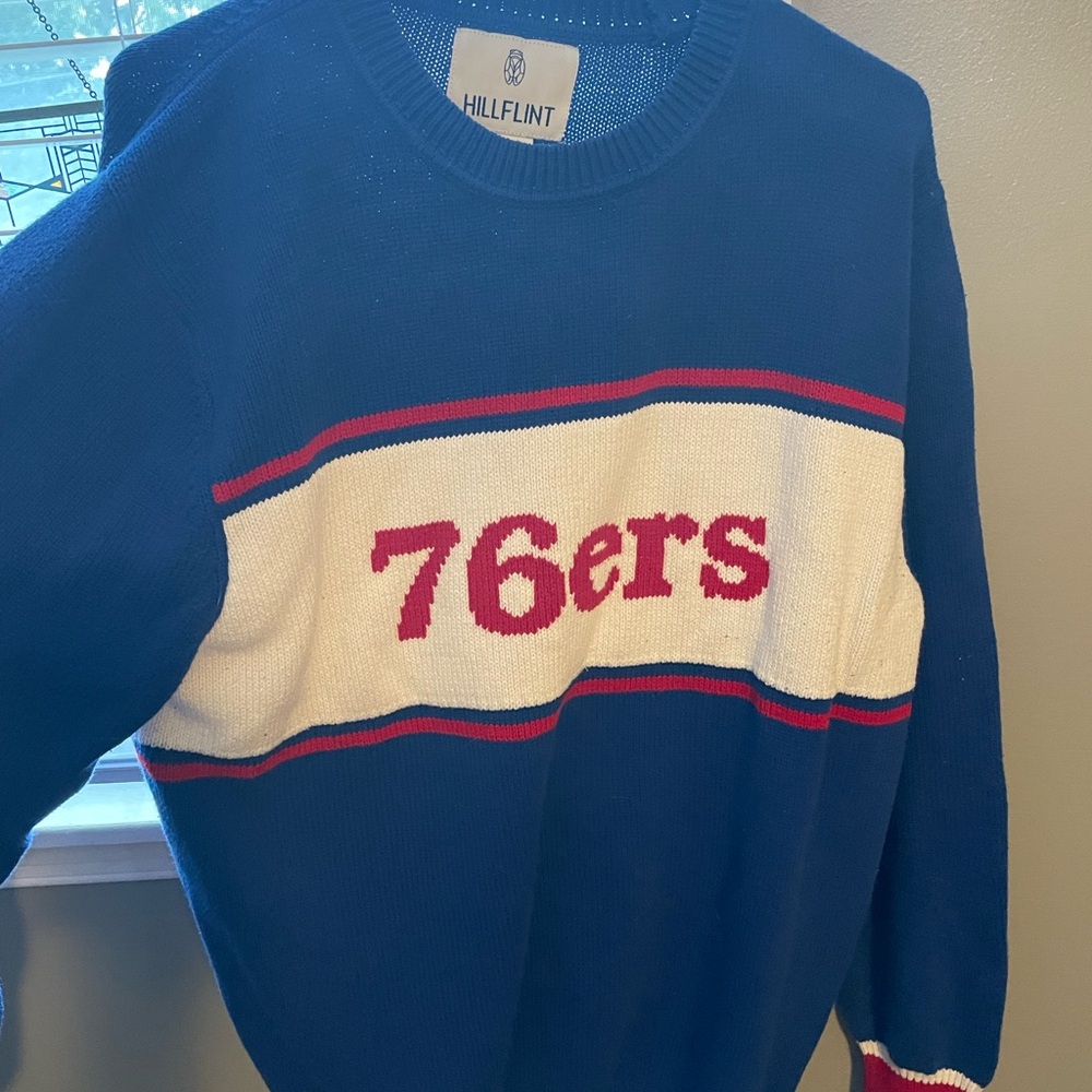 76ers men’s Knit Sweater